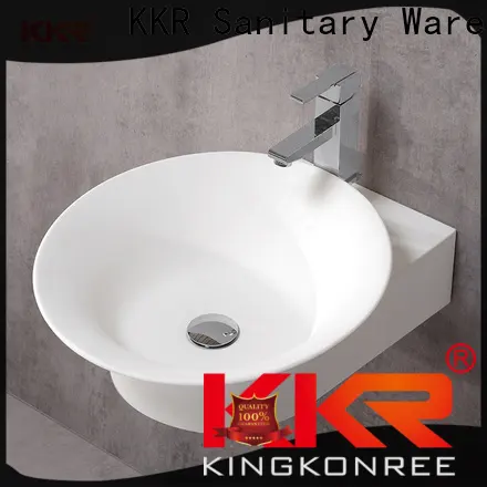 acrylic antique wall sink customized for bathroom 1