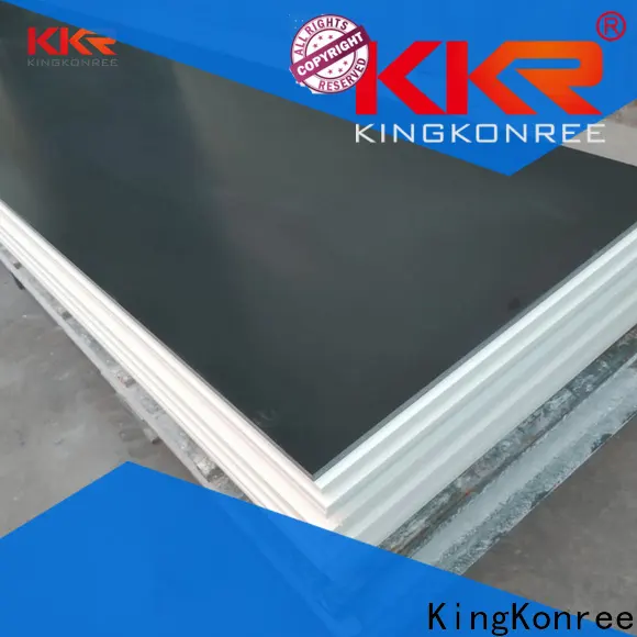 KingKonree gray acrylic solid surface suppliers inquire now for hotel 1