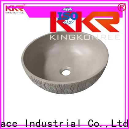 KingKonree excellent above counter sink bowl manufacturer for room 1