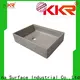 approved round above counter bathroom basin customized for hotel 1
