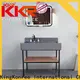 KingKonree tops grey bathroom countertops customized for bathroom 1