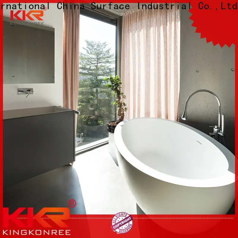 marble soaking bathtub OEM for family decoration 1