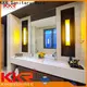KingKonree 42 bathroom vanity top latest design for motel 1