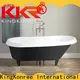 KingKonree finish modern stand alone tub OEM for family decoration 1