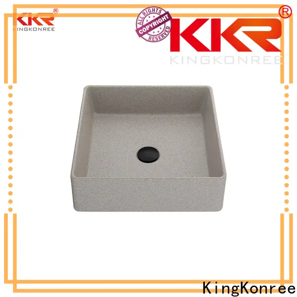 KingKonree above counter bathroom sink vanity manufacturer for home 1