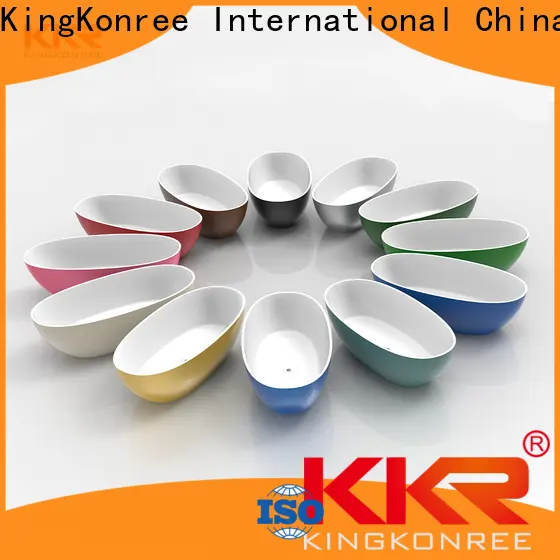 KingKonree finish freestanding bath manufacturer for family decoration 1