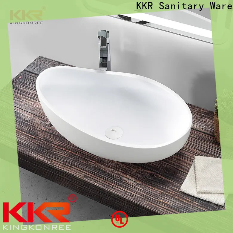KingKonree above counter vessel customized for hotel 1