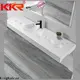 KingKonree length rectangular wall mount sink customized for hotel 1
