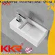 KingKonree wall hung basin 450mm customized for hotel 1