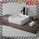 KingKonree pure vanity wash basin supplier for hotel 1