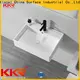 900mm slim wall hung basin design for bathroom 1