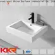 KingKonree thin edge wall mounted corner basin supplier for toilet 1