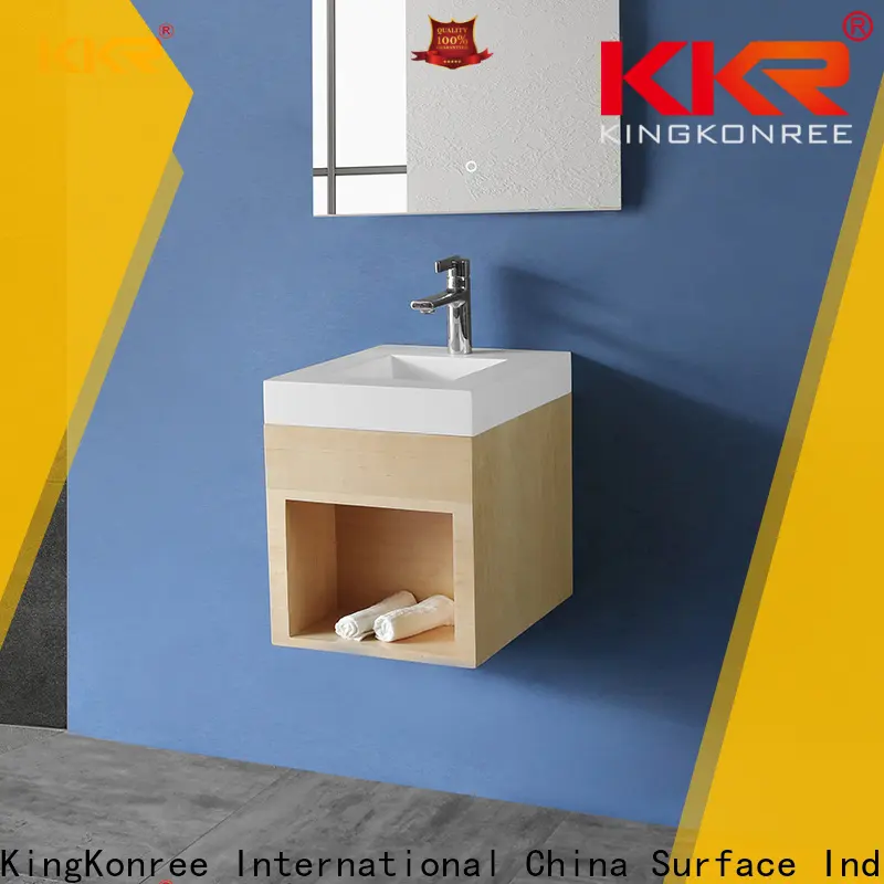 KingKonree elegant bath vanity cabinets factory for motel 1
