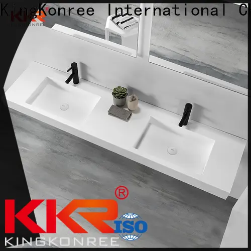 concrete wall hung hand basin sink for toilet 1
