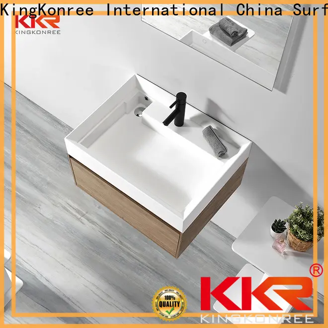 KingKonree straight cabinet under basin sinks for toilet 1