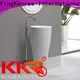 KingKonree acrylic stand alone bathroom sink design for motel1 1