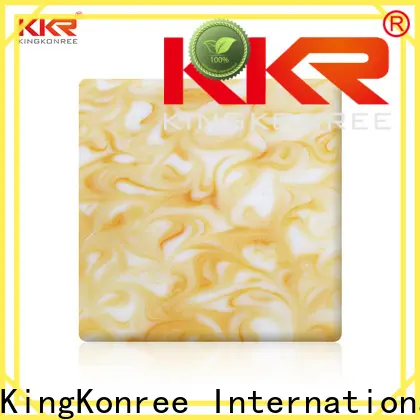 KingKonree solid surface sheets manufacturer for hotel5 1