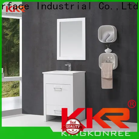 elegant toilet basin cabinet manufacturer for hotel 1