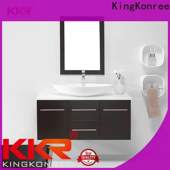 KingKonree thin toilet vanity cabinet latest design for home 1