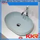 KingKonree white small above counter bathroom sinks customized for hotel 1