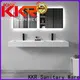 KingKonree solid surface wall hung basin manufacturer for bathroom 1