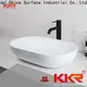 KingKonree durable oval above counter basin customized for hotel 1