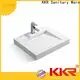 mounted rectangular wall hung basin manufacturer for bathroom 1