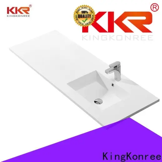 KingKonree bathroom vanity with basin on top customized for bathroom 1