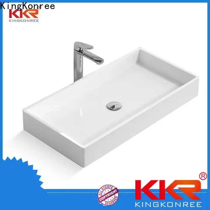 KingKonree above counter lavatory sink manufacturer for home 1