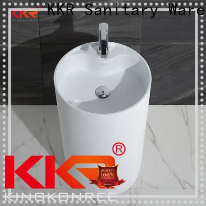 KingKonree professional stand alone bathroom sink factory price for bathroom 1