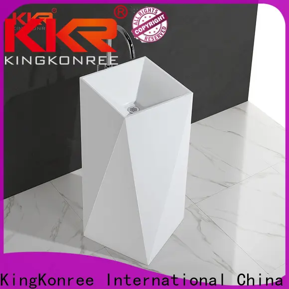 KingKonree pedestal wash basin customized for home4 1