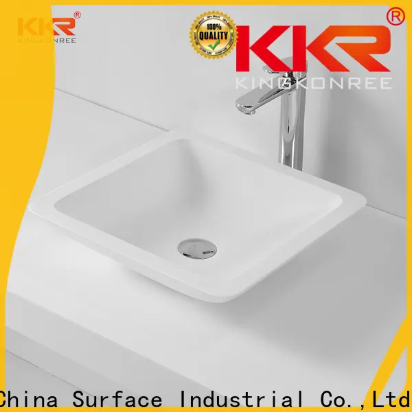 KingKonree above counter lavatory sink customized for restaurant 1