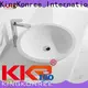 KingKonree above counter square bathroom sink supplier for room1 1