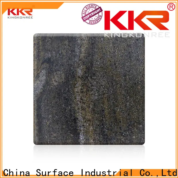 KingKonree popular solid surface countertop sheets supplier for home 1