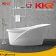 KingKonree bulk production resin stone bathtub at discount for hotel 1