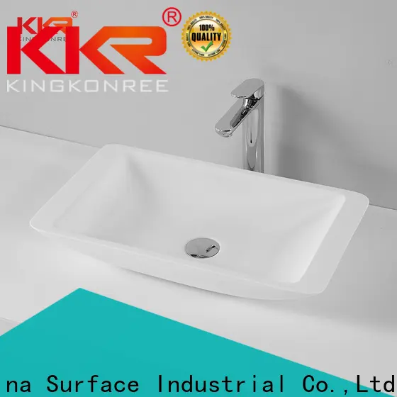 KingKonree best quality above counter bathroom sink bowls cheap sample for hotel 1