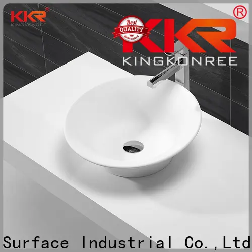 KingKonree black bathroom above counter basins supplier for hotel 1