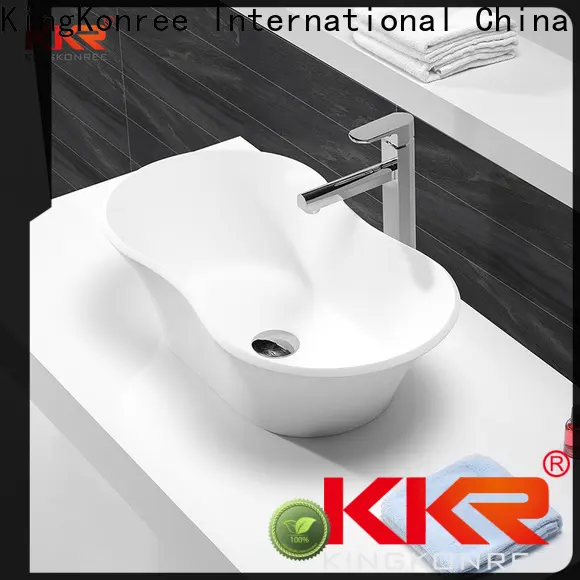 KingKonree above counter bathroom sink bowls supplier for home 1