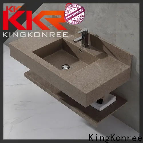 KingKonree wall mounted sink brackets supplier for bathroom 1