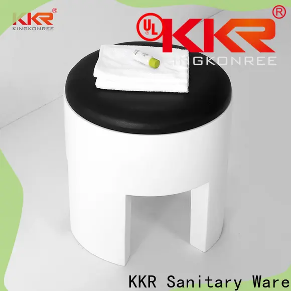 KingKonree space saver shower stool customized for hotel 1