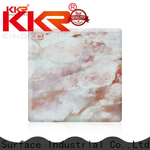 KingKonree acrylic solid surface directly sale for indoors 1