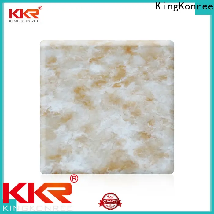 KingKonree marble solid surface sheets for sale manufacturer for home 1