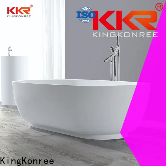 KingKonree hot selling freestanding bath tub OEM for hotel 1