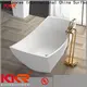 KingKonree matt solid surface bathtub custom for bathroom 1