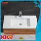 KingKonree acrylic cloakroom basin with cupboard manufacturer for hotel 1