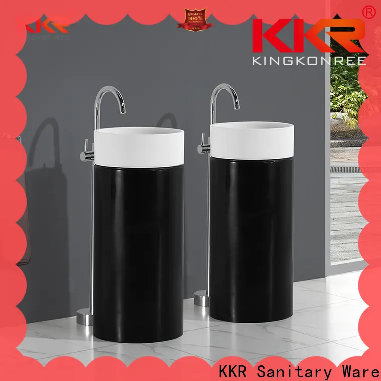 KingKonree Italian freestanding bathroom basin design for home 1
