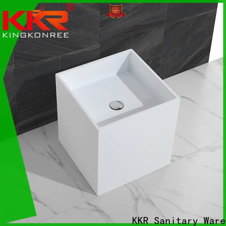 KingKonree stable small free standing sink factory price for motel 1