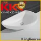 excellent above counter vessel sink customized for restaurant 1