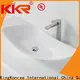 KingKonree white above counter vessel manufacturer for hotel 1