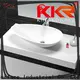 marble table top wash basin cheap sample for hotel 1